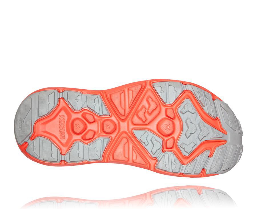 Hoka One One Mens Sandals - Hopara - Black/Red - PQJT20176